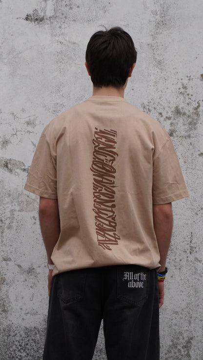 T-shirt Unconventional Beige