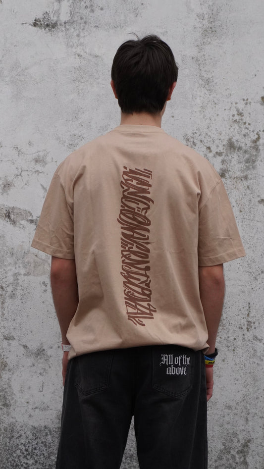 T-shirt Unconventional Beige